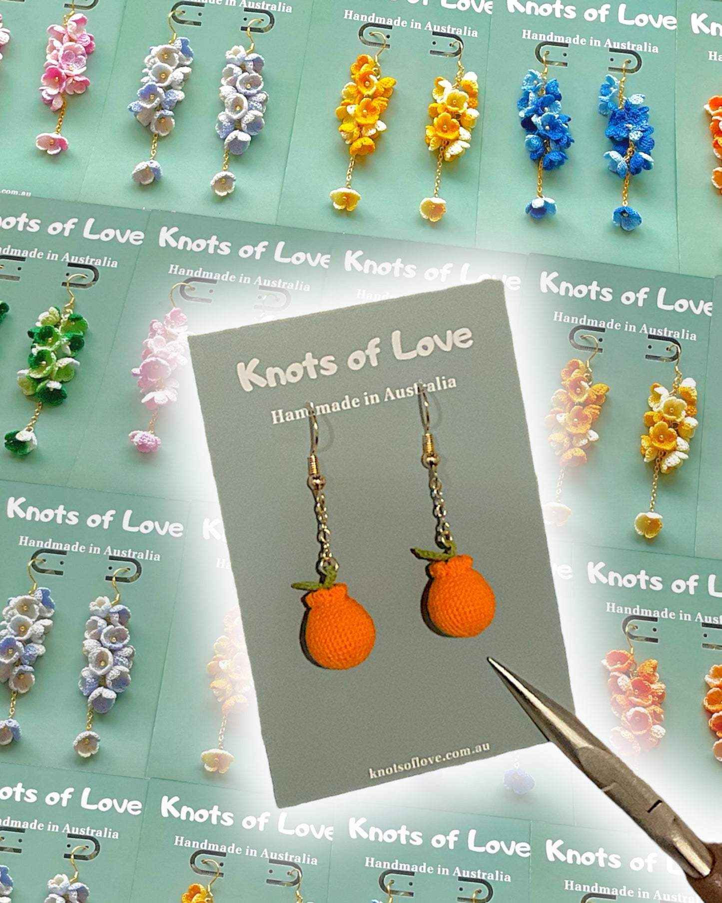 SUMO DANGLE EARRINGS