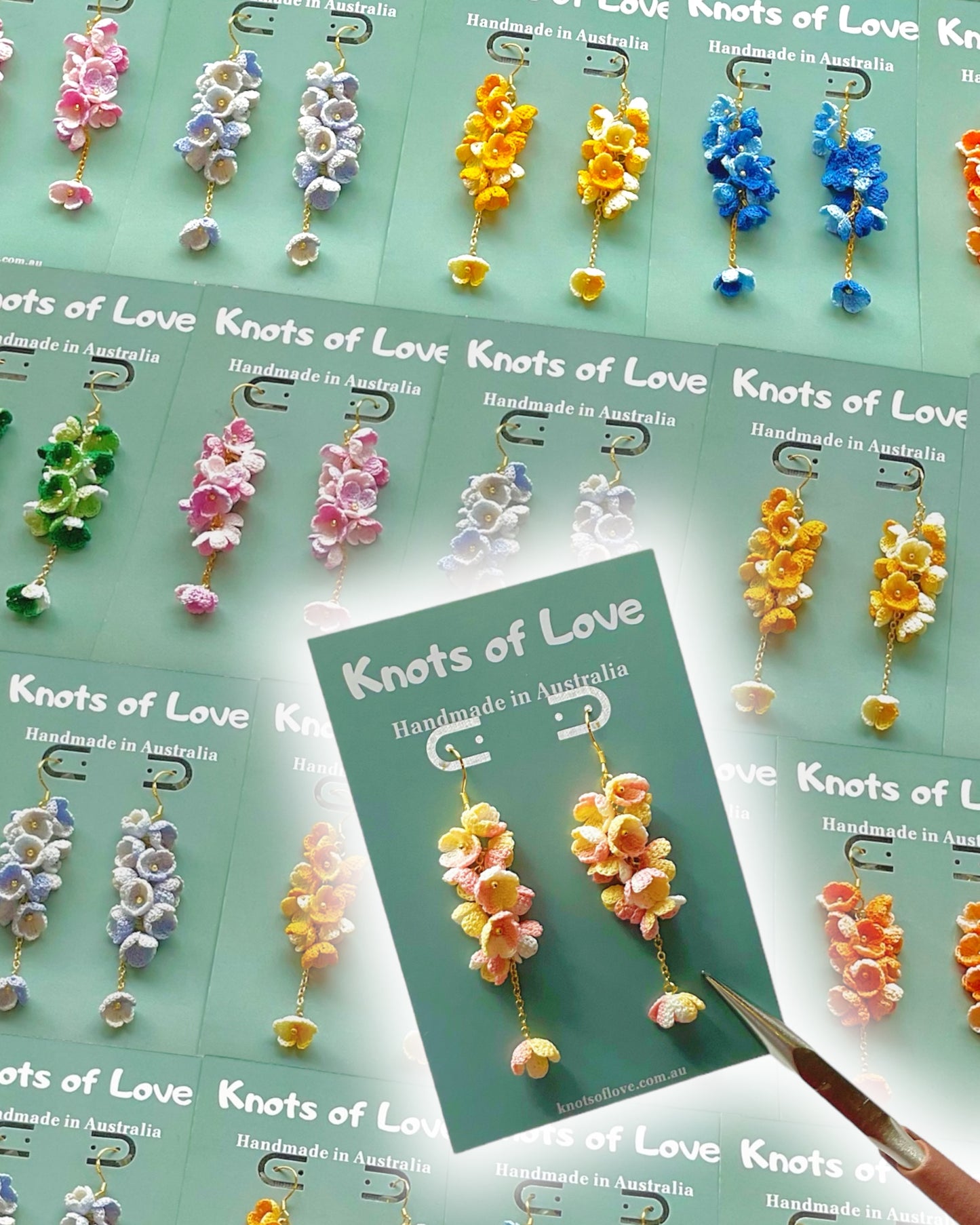 CORA DANGLE EARRINGS - FRUITY