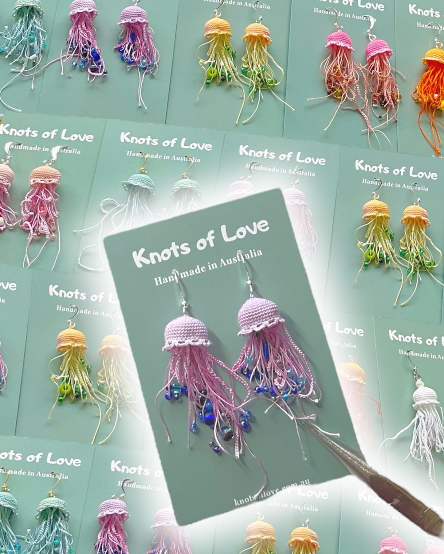 JELLYFISH DANGLE EARRINGS - TARO