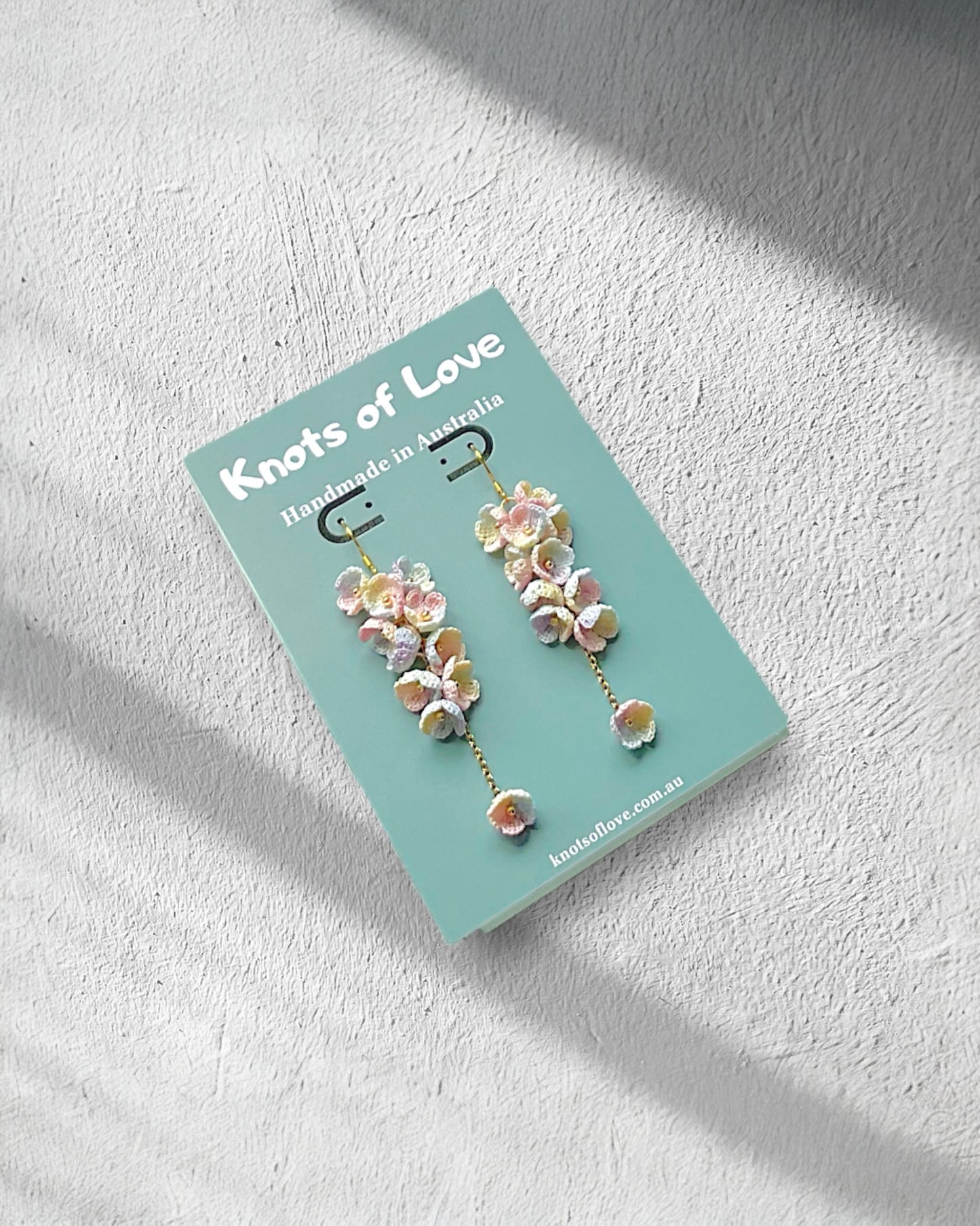 CORA DANGLE EARRINGS - CANDY