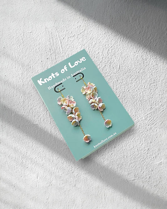 CORA DANGLE EARRINGS - CANDY