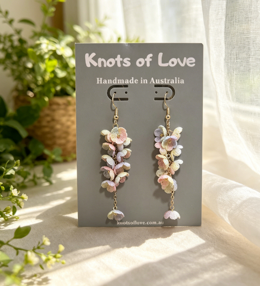 CORA DANGLE EARRINGS - CANDY