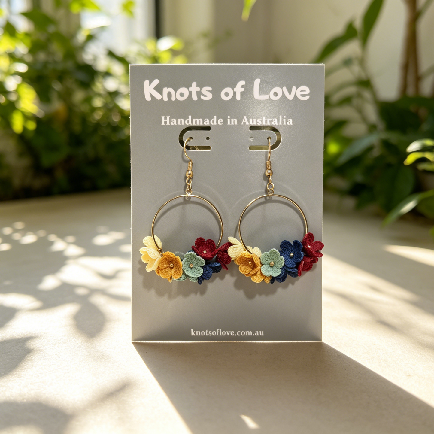 DANGLE EARRINGS - BLOOMS OF LOVE