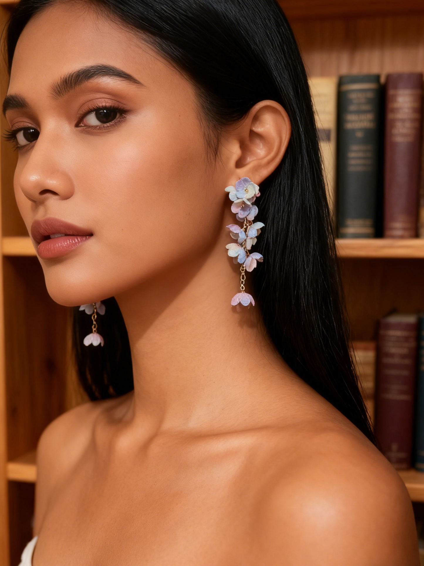 CORA DANGLE EARRINGS - CANDY