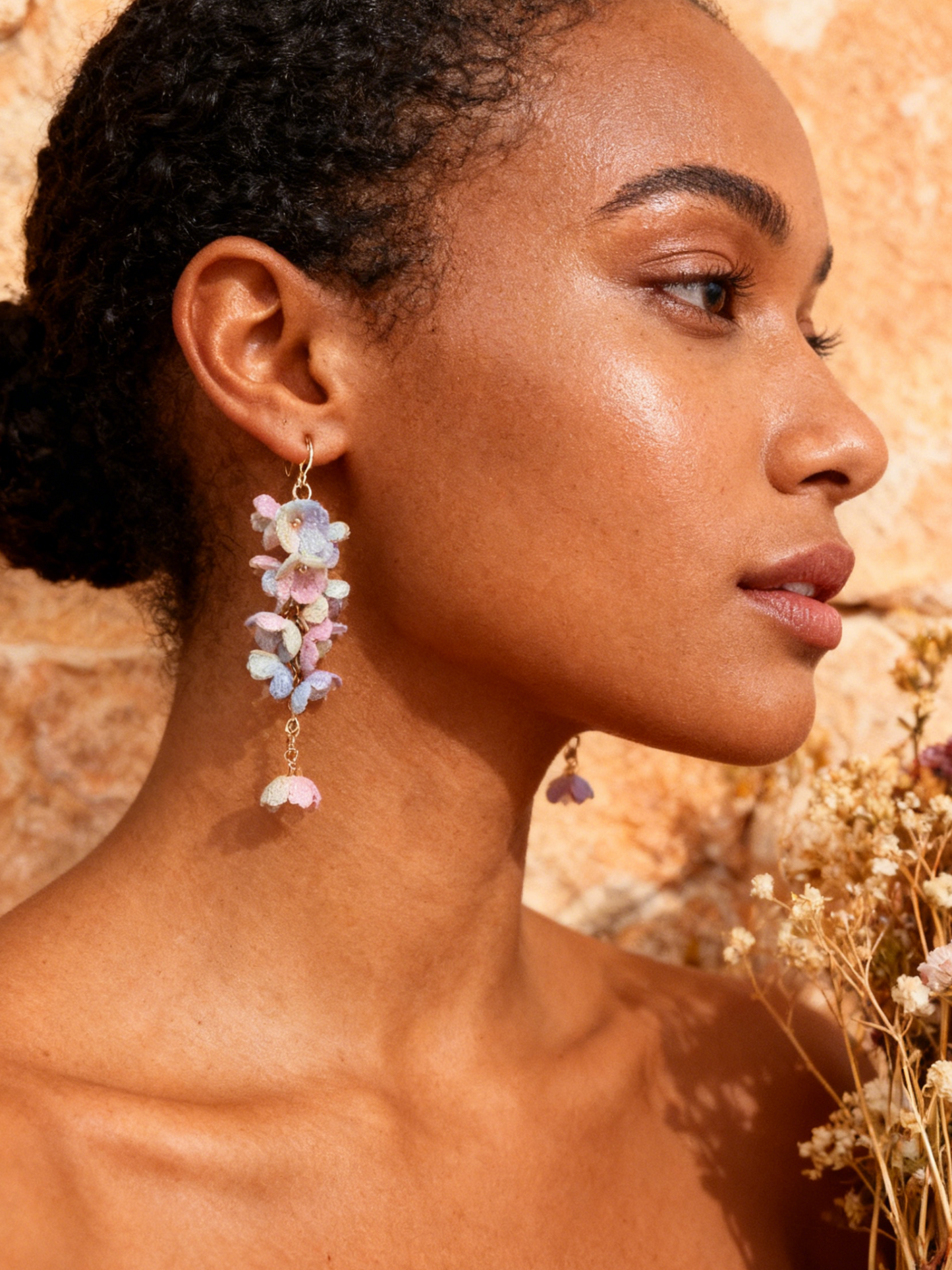 CORA DANGLE EARRINGS - CANDY