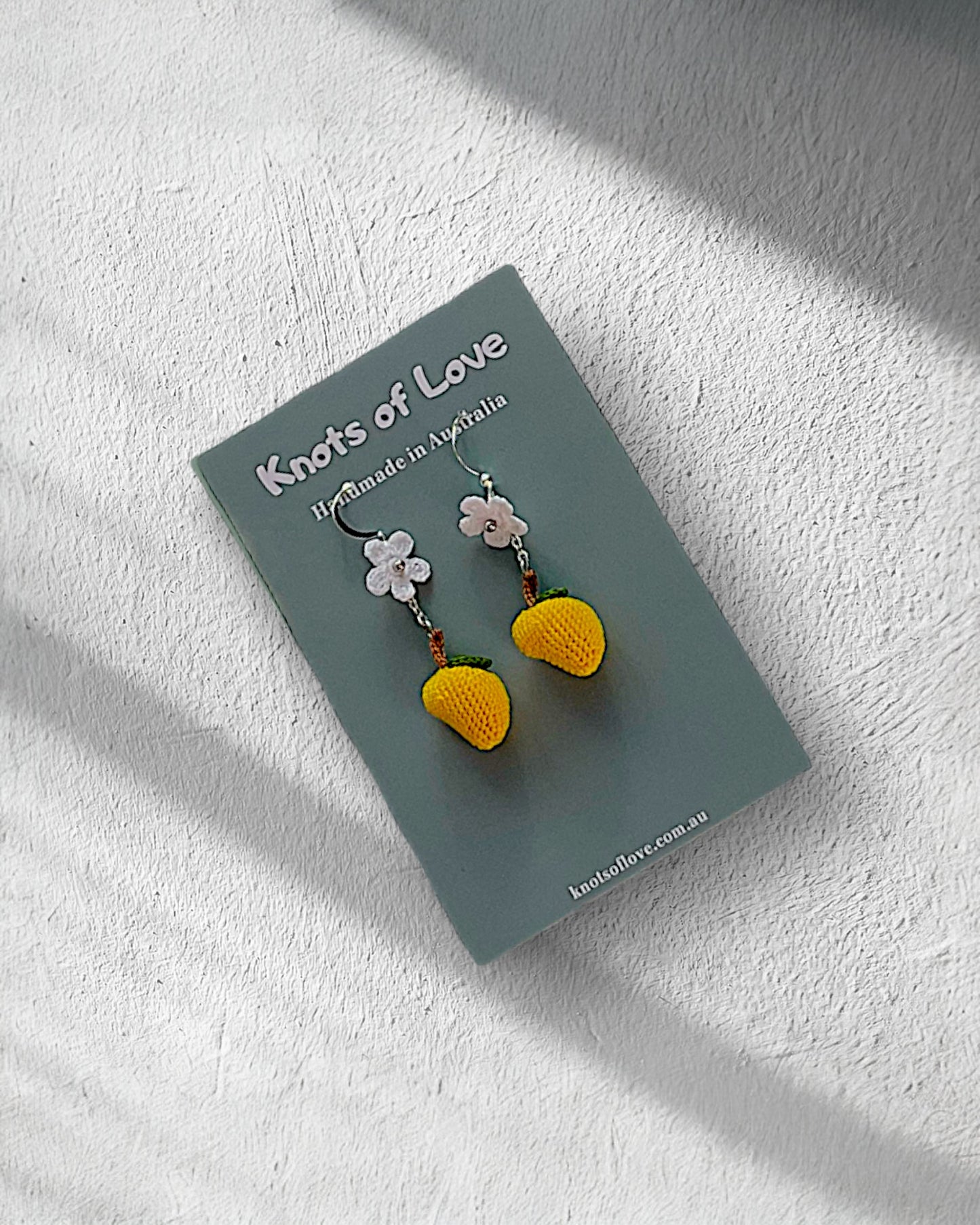 MANGO DANGLE EARRINGS