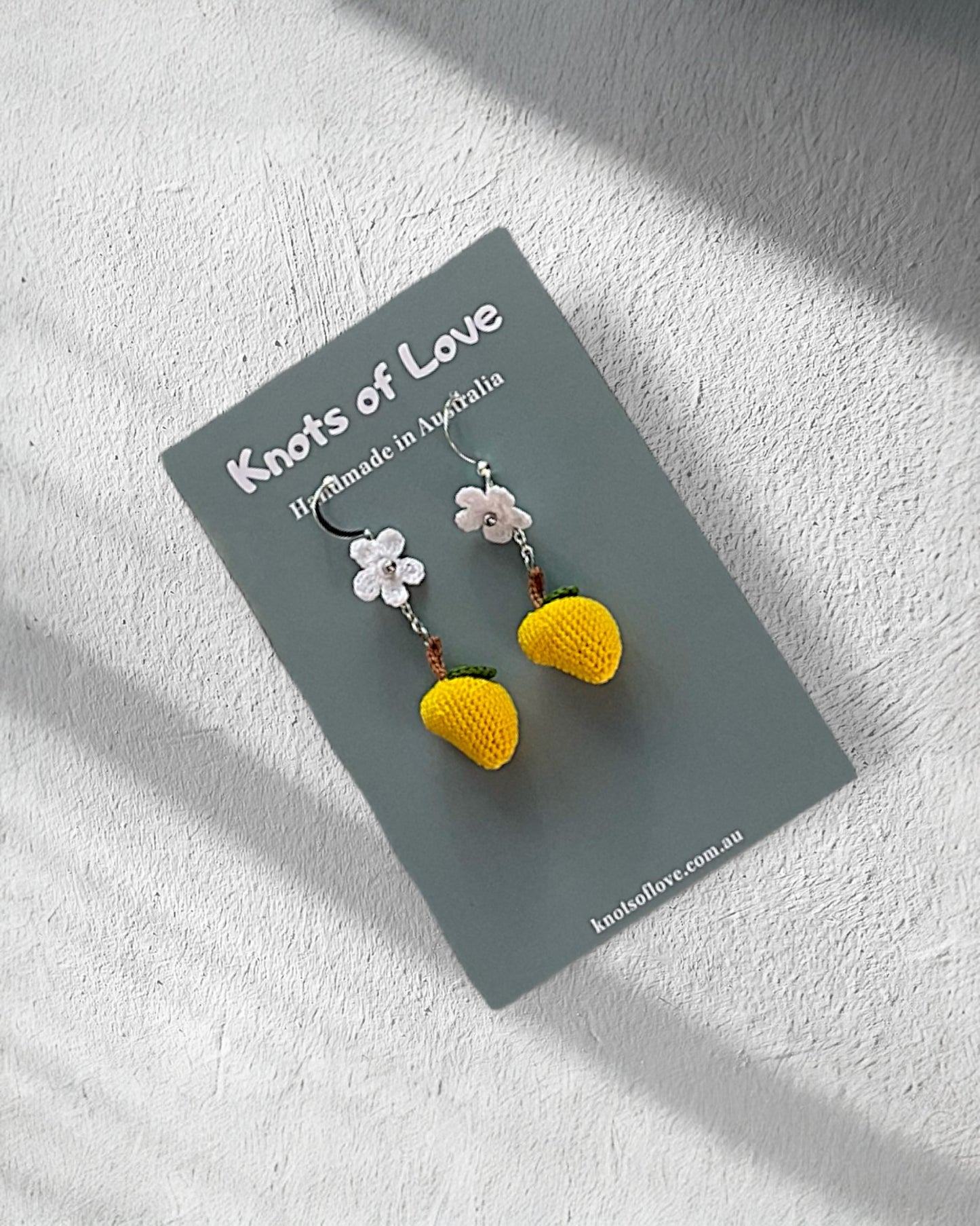 MANGO DANGLE EARRINGS