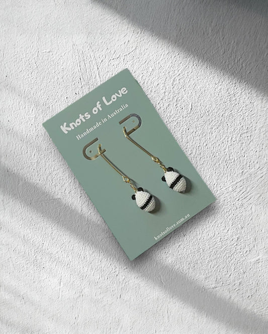 PANDA DANGLE EARRINGS